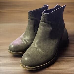 Billabong Talia Women's 7 Booties Heeled Perforated Tassel Zipper